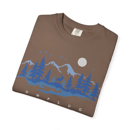 Unplug - Unisex Garment-Dyed T-shirt