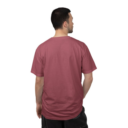 Adventure Can Begin Trendy Tee Enjoyment Mountain Hut Belays Ropes Fun Activities Exploring Unisex Heavy Cotton T-Shirt