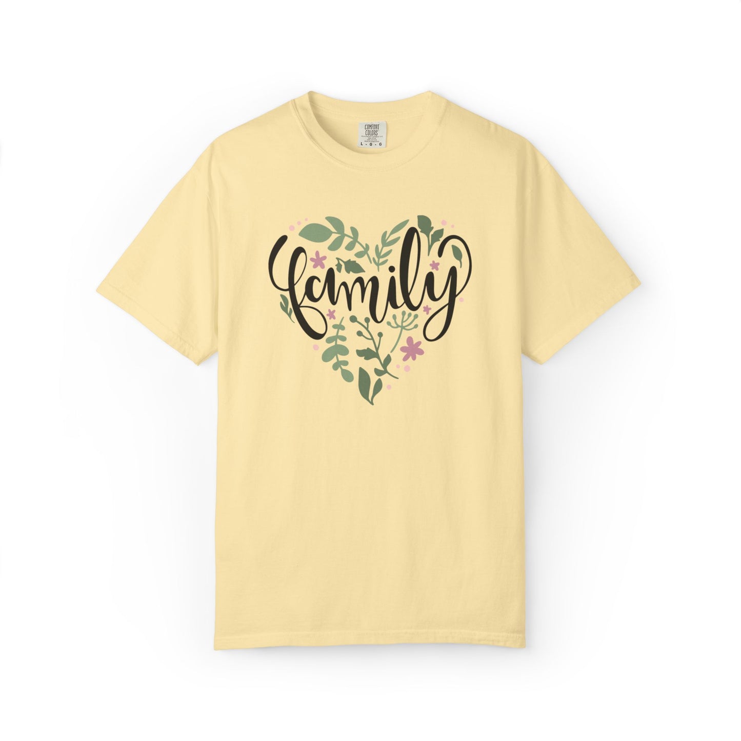 Family Trendy Tee Hug Rainbow Passion Unconditional Soulful Connection Siblings Love Parents Unisex Heavy Cotton T-Shirt