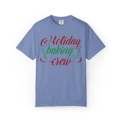 Holiday Baking Crew Xmas Cakes Christmas Cookies Festival Season Unisex Heavy Cotton T-Shirt