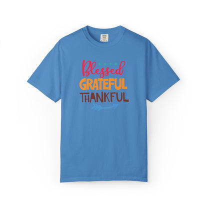 Blessed Grateful ThankfulAppreciate Everything Lovers Tee Positivity Self-Sufficiency Satisfaction Unisex Heavy Cotton T-Shirt