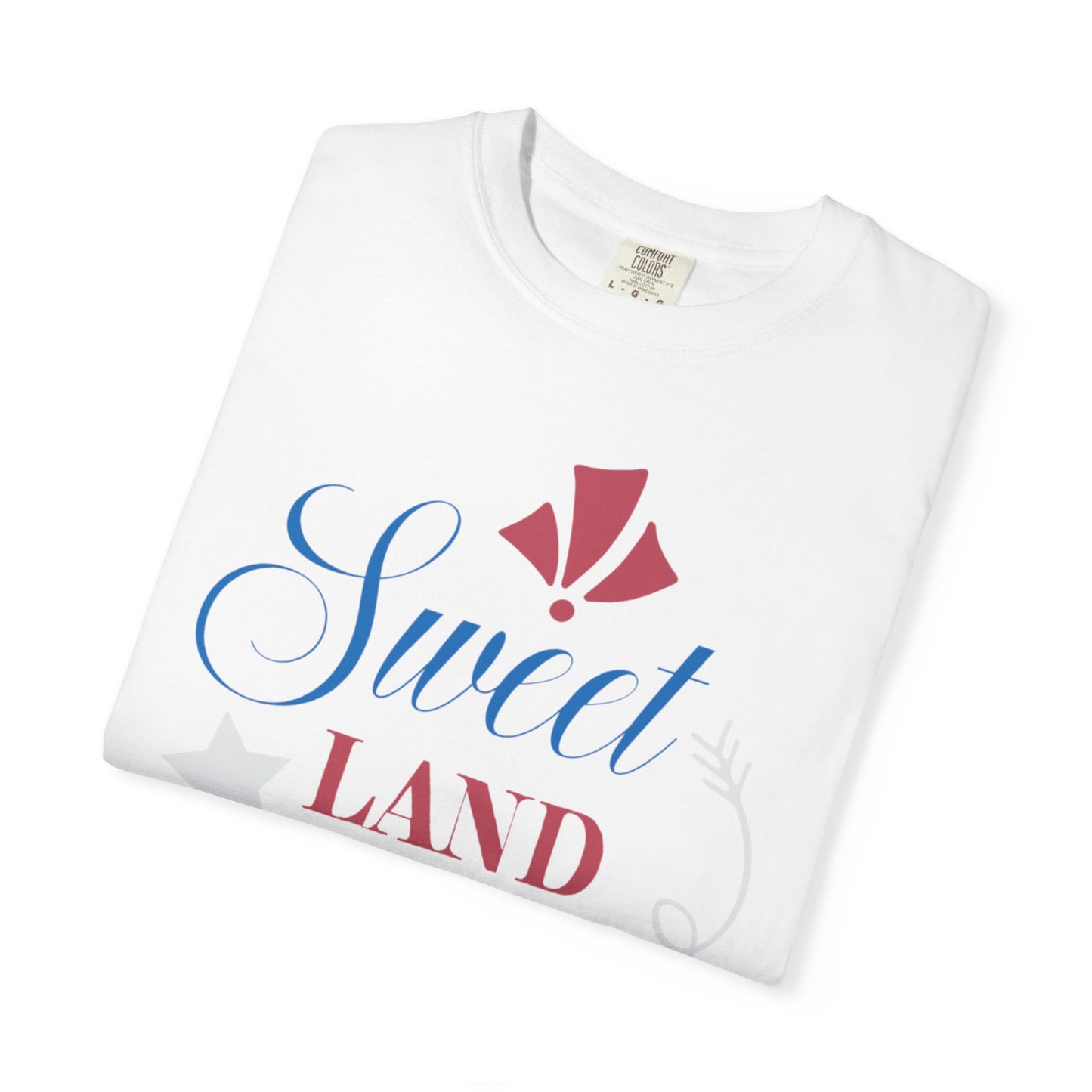 Sweet Land Of Liberty Equality American Values Country Love USA Flag Patriotic Tee Loyalty Fairness Unity Unisex Heavy Cotton T-Shirt