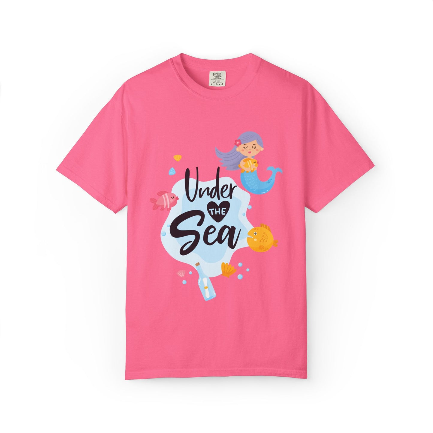 Under The Sea Oceanic Enchantment Tee Marine Life Wonders Unseen Depths Unisex Heavy Cotton T-Shirt