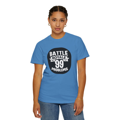 Battle Royal Multiplayer Madness Tee Thrilling Elimination High-Stakes Combat Unisex Heavy Cotton T-Shirt