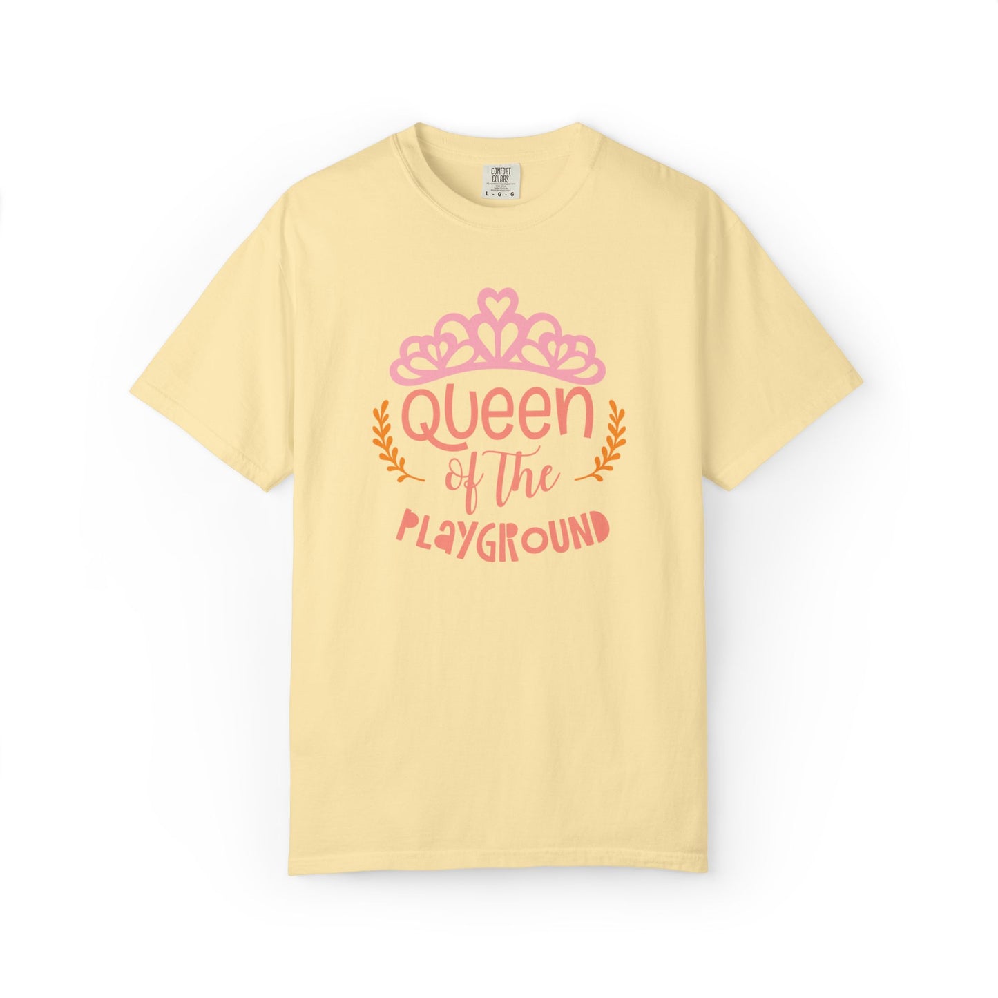 Queen Of The Playground Playtime Learning Objectives Early Toddlers Tee Childhood Development Unisex Heavy Cotton T-Shirt