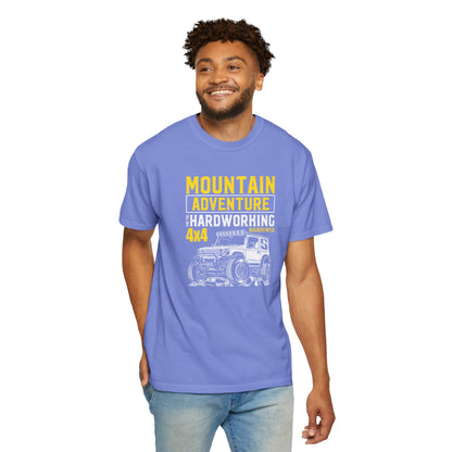 Thriller Mountain Adventure Mountain Explorer Sarcastic Alpine Discover Unisex Heavy Cotton T-Shirt