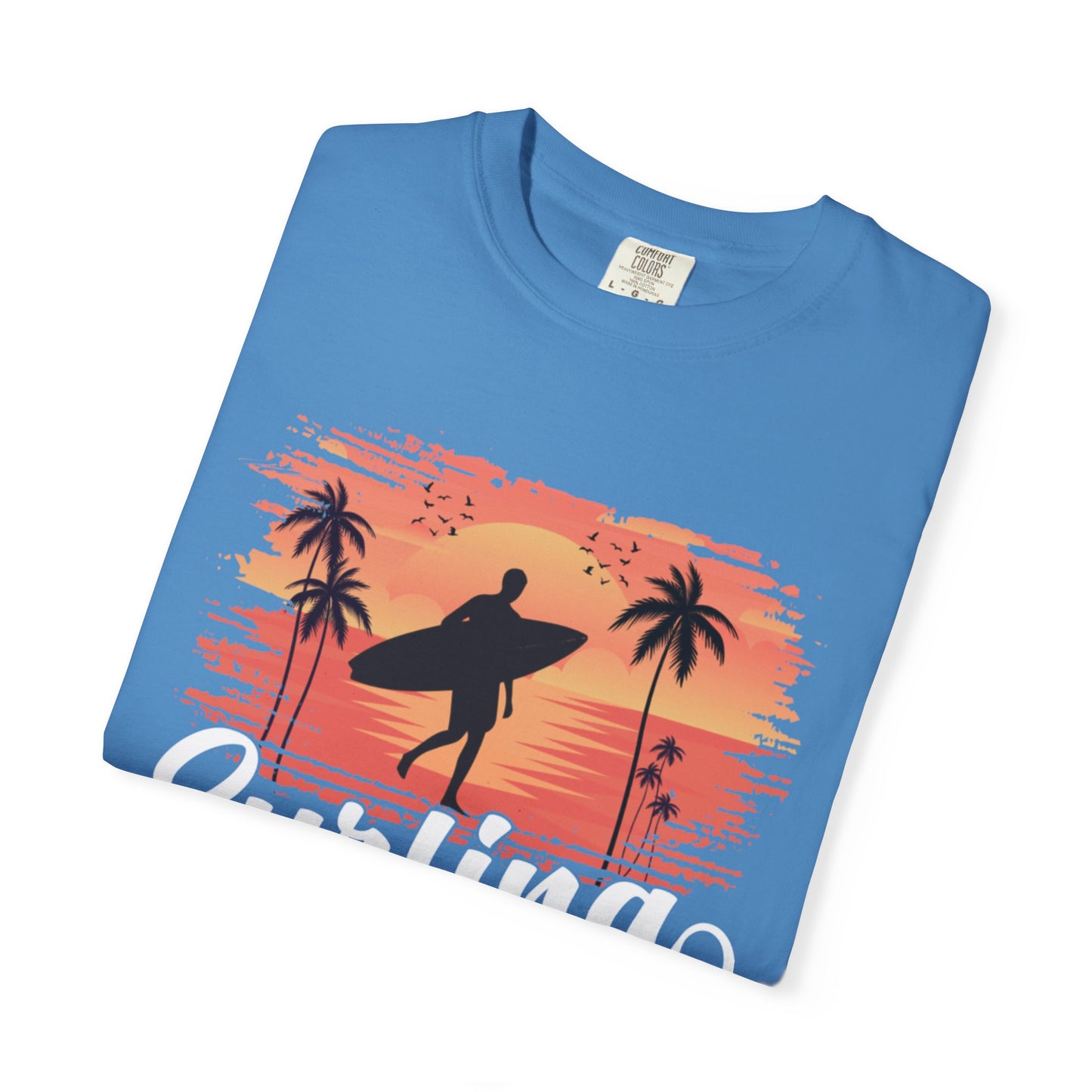 Exciting Surfing Catch The Wave Barrels & Breaks Shortboard Beach Vibes Unisex Heavy Cotton T-Shirt