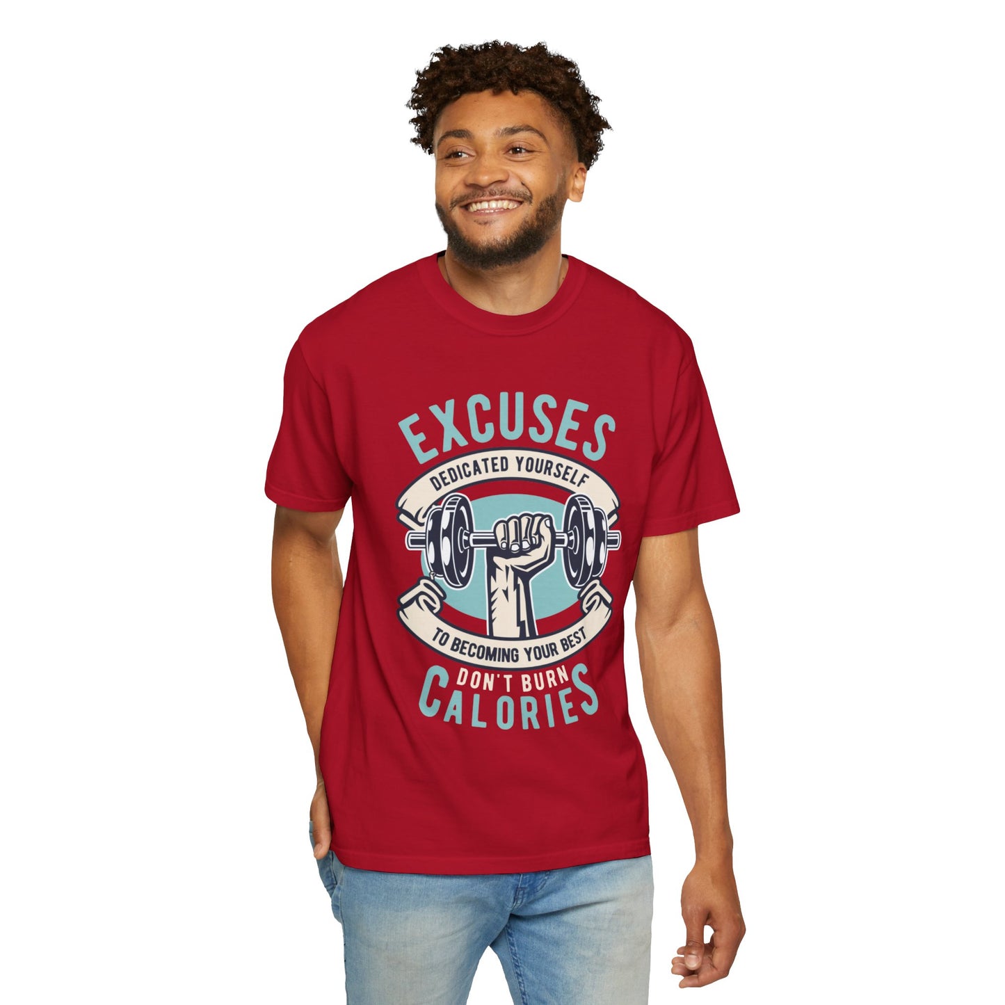 100% cotton (fiber content may vary for different colors) Medium fabric (5.3 oz/yd² (180 g/m²)) Dedicated Yourself To Becoming Your Best Don’t Burn Calories Unisex Heavy Cotton T-Shirt