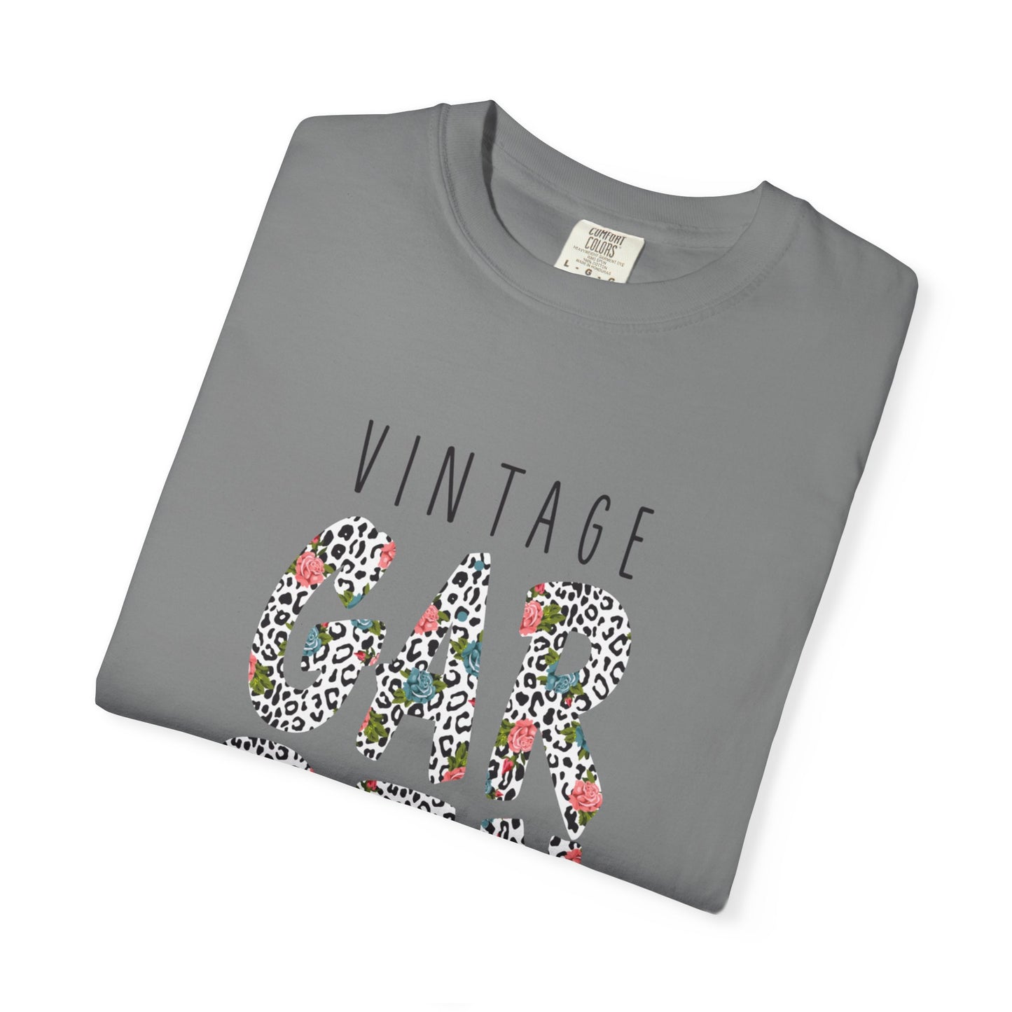Vintage Garden Rose Heartwarming Lovely Trendy Tee Sweet Charismatic Beautiful Fragrance Happiness Unisex Heavy Cotton T-Shirt