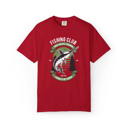 Fishing Club Fishing Gear Sarcastic Fishing Tee Unisex Heavy Cotton T-Shirt