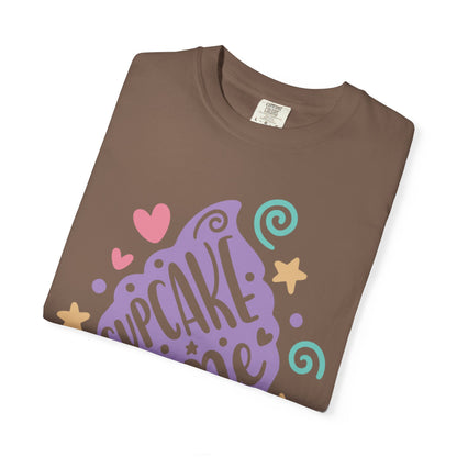 Cupcake Time Mysterious Flavors Tee Delicious Deception Stealthy Sweets Unisex Heavy Cotton T-Shirt