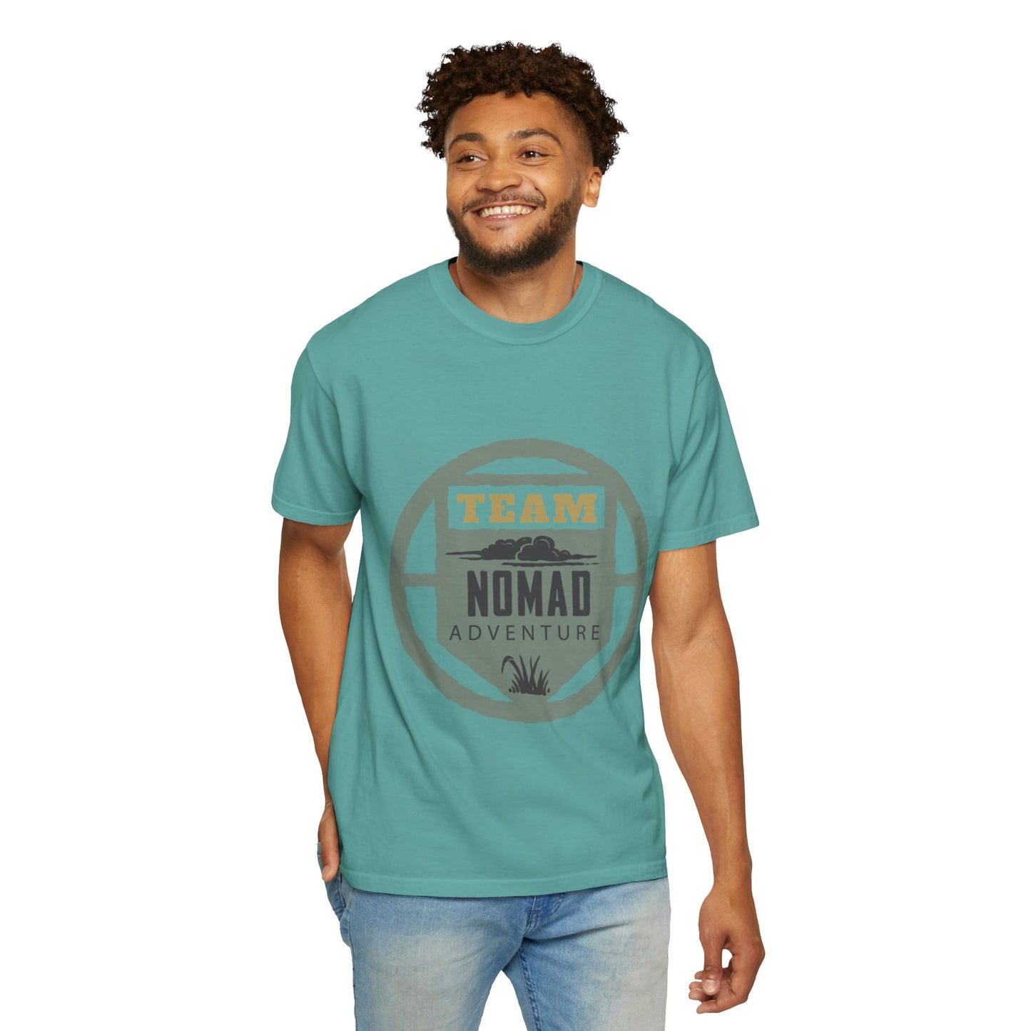 Team Nomad Constant Movement Discovery Freedom Adventure Enthusiasts Unisex Heavy Cotton T-Shirt