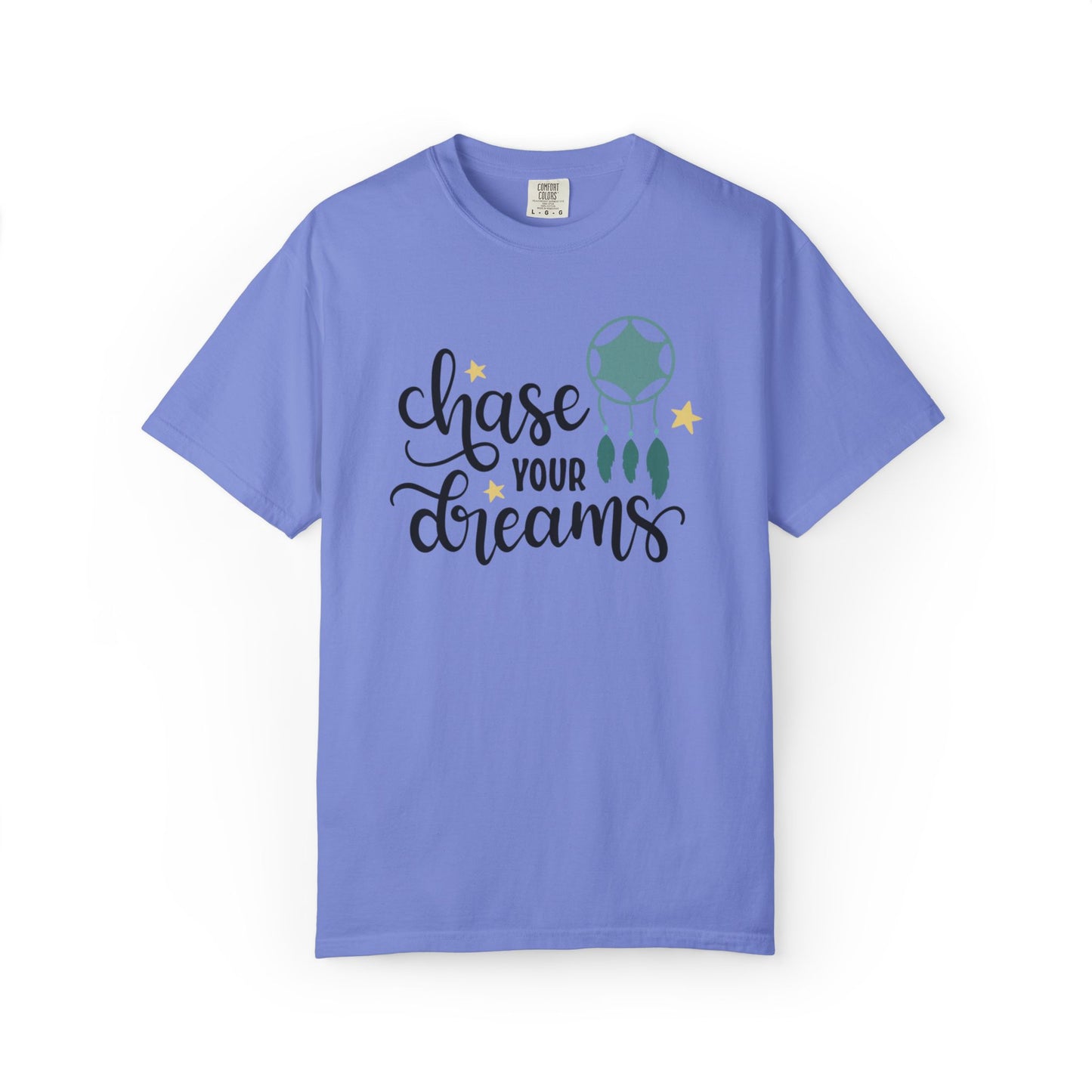 Chase Your Dreams Creativity Imagination Tee Determination Reach For The Stars Unisex Heavy Cotton T-Shirt