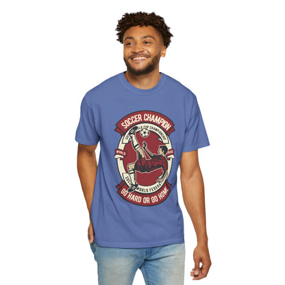 Soccer Champion Heartwarming Sweet Tee Charismatic Passion Unisex Heavy Cotton T-Shirt
