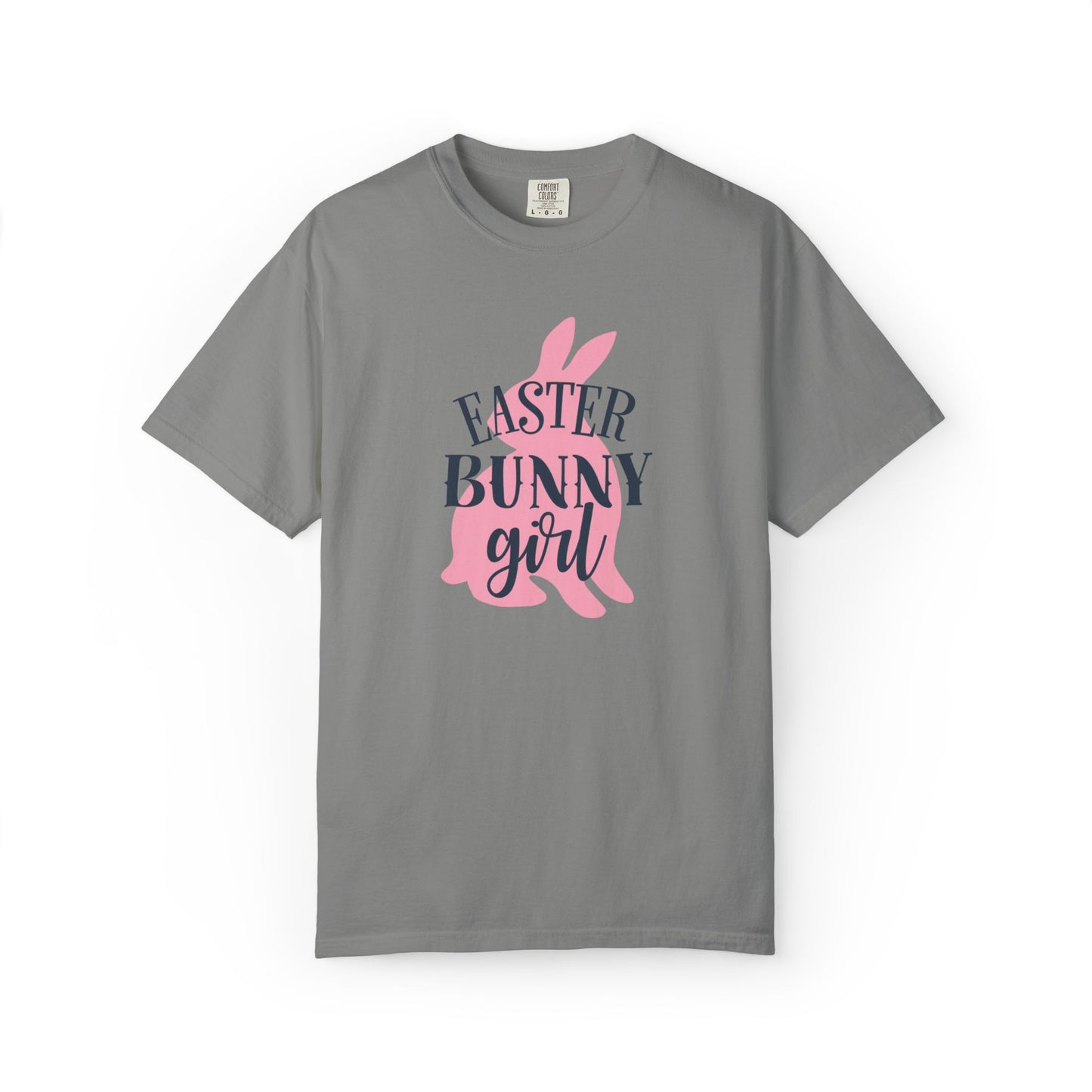 Easter Bunny Girl Holy Week Celebration Spring Festival Tee Christian Holiday Excitement Eggs Good Friday  Unisex Heavy Cotton T-Shirt