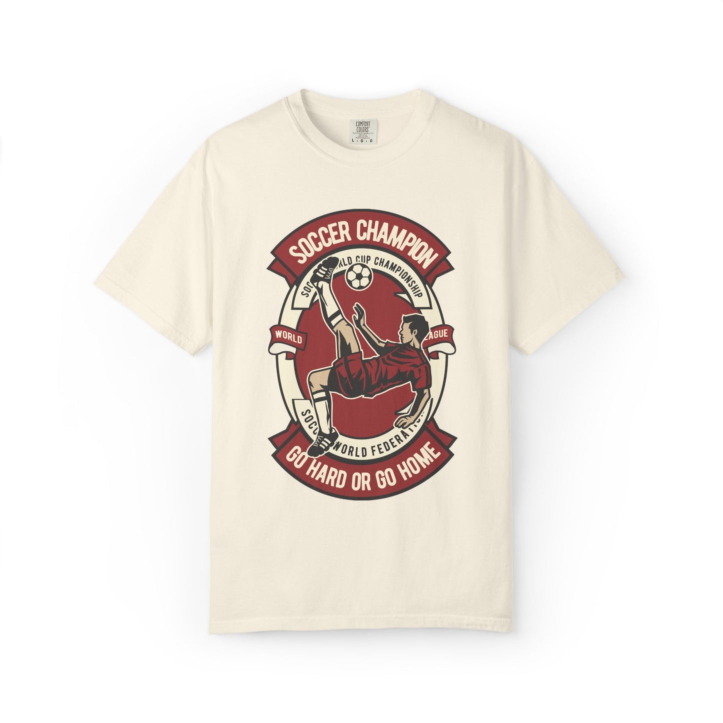 Soccer Champion Heartwarming Sweet Tee Charismatic Passion Unisex Heavy Cotton T-Shirt