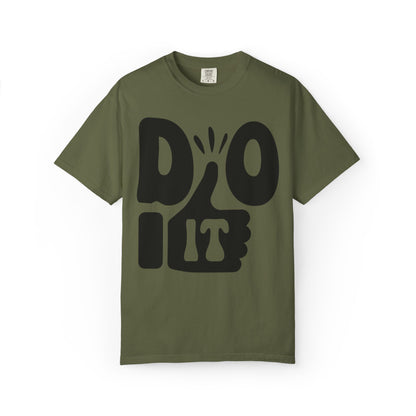 Do It Finding Peace Trendy Tee Overcoming Challenges Stay Positive Trust The Process Unisex Heavy Cotton T-Shirt