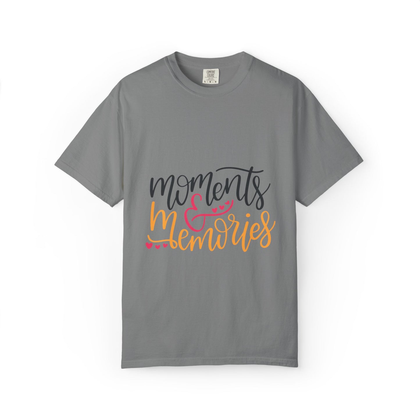 Moments & Memories Chapters Of Life Precious Moments Tee Recollections Meaningful Experiences Nostalgia  Unisex Heavy Cotton T-Shirt