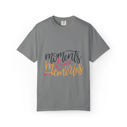 Moments & Memories Chapters Of Life Precious Moments Tee Recollections Meaningful Experiences Nostalgia  Unisex Heavy Cotton T-Shirt