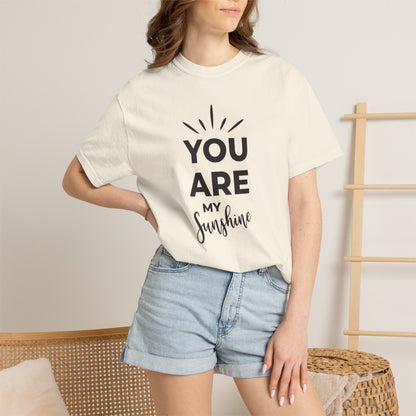 You Are My Sunshine Lovers Tee Hug Rainbow Passion Unconditional Soulful Connection Unisex Heavy Cotton T-Shirt