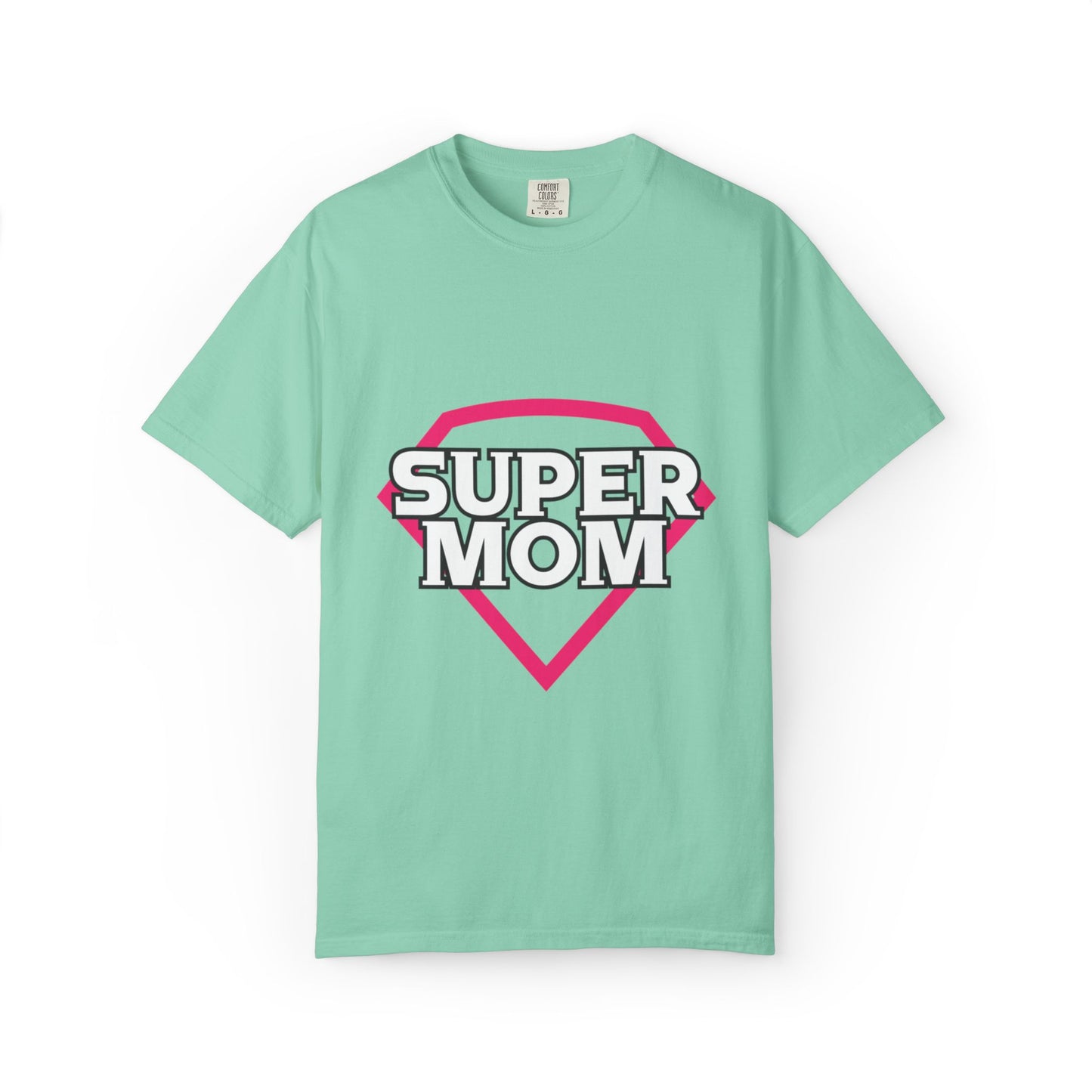 Cute Super Mom Motherhood Mama Love Master Multitasker Life Giver Wonder Woman Unisex Heavy Cotton T-Shirt