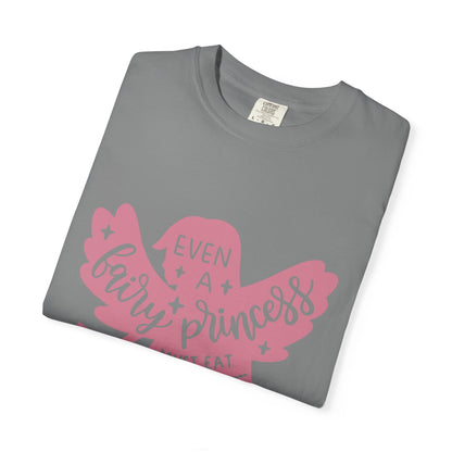 Even A Fairy Princess Must Eat Her Vegetables Parenting Advice Tee Healthy Eating Balanced Diet Unisex Heavy Cotton T-Shirt