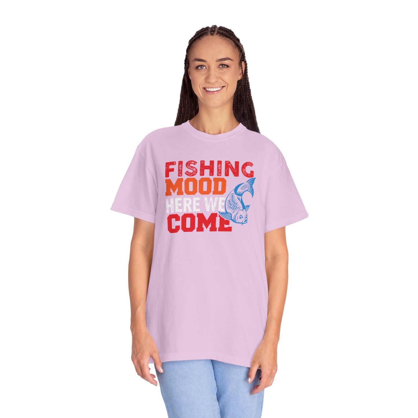 Fishing Mood Fishing Gear Sarcastic Fisherman Fishing Tee Unisex Heavy Cotton T-Shirt