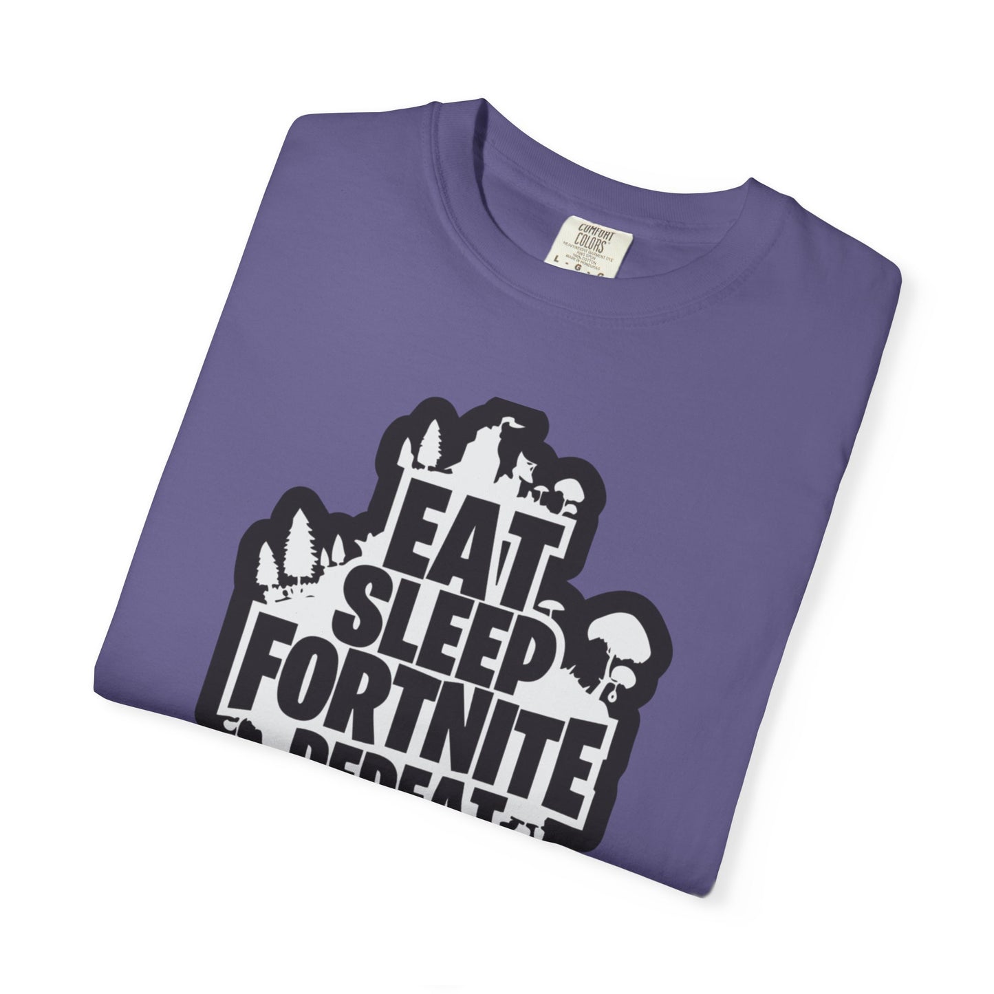 Eat Sleep Fortnite Battle Royale Squad Gameplay Passion Tee Solo Missions Social Gaming Unisex Heavy Cotton T-Shirt