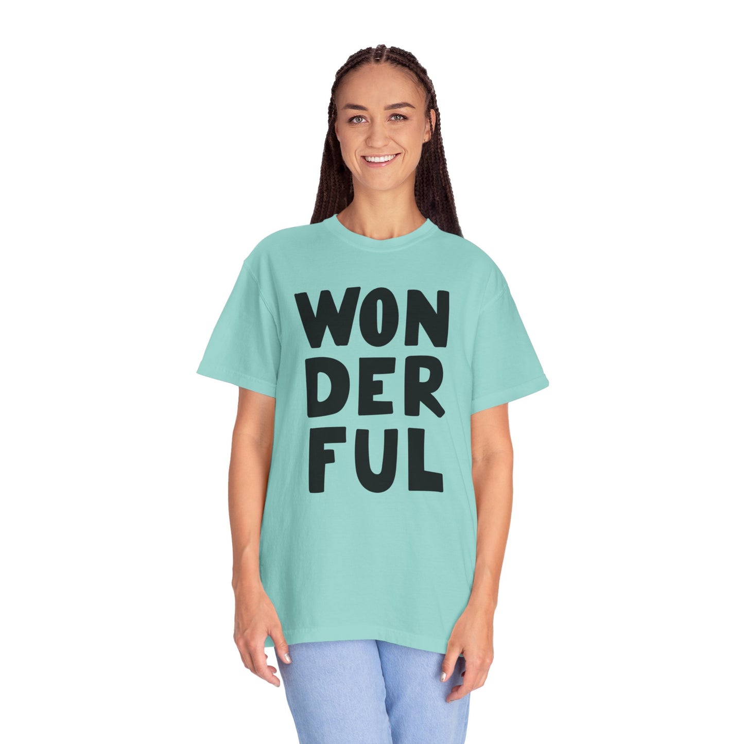 Wonderful Encouragement Self-belief Tee Moral Support Hopefulness Positivity Beautiful Unisex Heavy Cotton T-Shirt