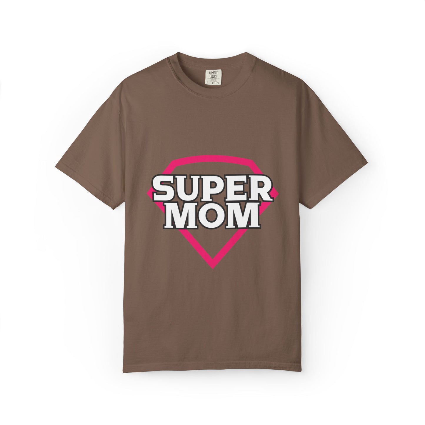 Cute Super Mom Motherhood Mama Love Master Multitasker Life Giver Wonder Woman Unisex Heavy Cotton T-Shirt