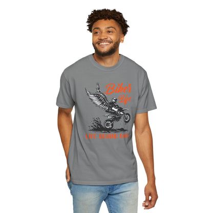 Thriller Live Behind Bars Secret Of Life Journey Over Destination Two Wheeled Adventures Unisex Heavy Cotton T-Shirt