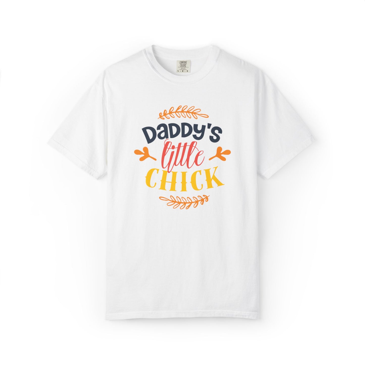 Daddy’s Little Chick Confidence Tee Elegance Charming Appealing Beauty Easter Celebration Unisex Heavy Cotton T-Shirt