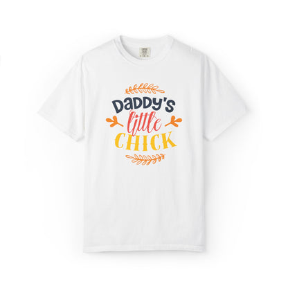 Daddy’s Little Chick Confidence Tee Elegance Charming Appealing Beauty Easter Celebration Unisex Heavy Cotton T-Shirt