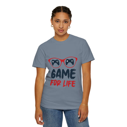 Game For Life Adventures Tee Player’s Journey Obsession Epic Battles Unisex Heavy Cotton T-Shirt