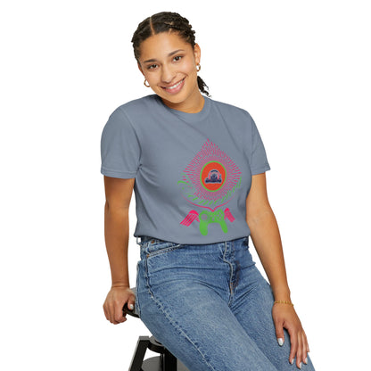 Gamer Warriors Tee Non-Stop Playing Gaming Obsession Unisex Heavy Cotton T-Shirt