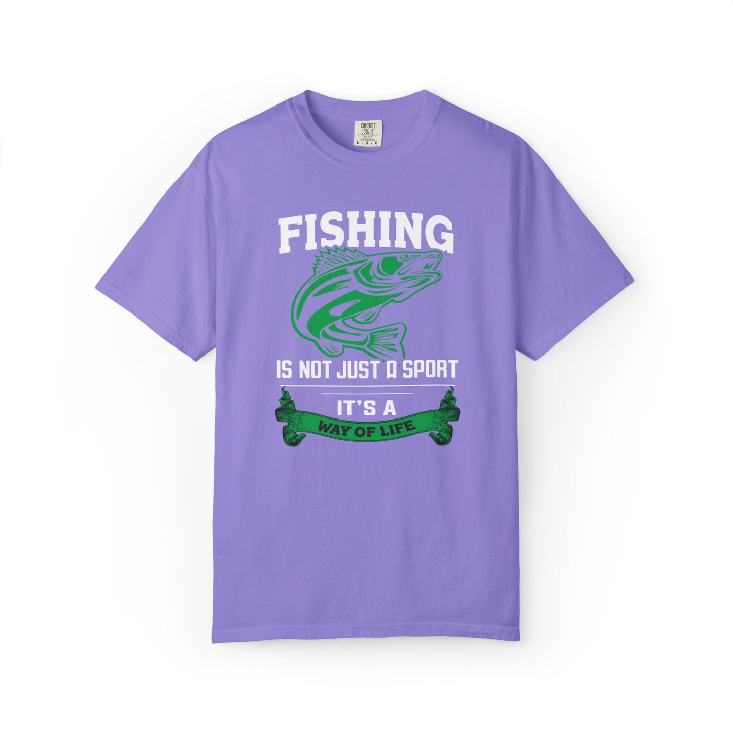 Fishing Is Not Just A Sport Reel Bait Fishing Tee Solitude Unisex Heavy Cotton T-Shirt