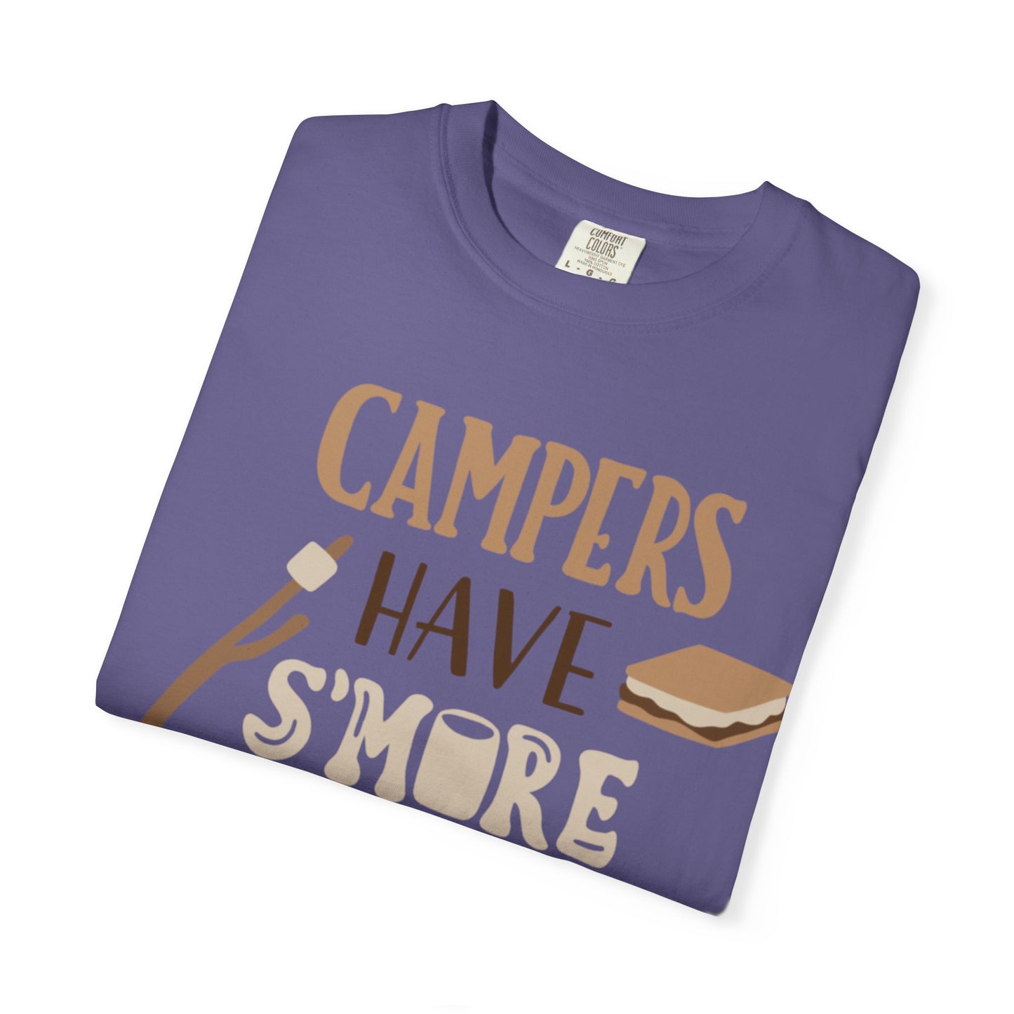 Campers Adventure Mountain Tee Belays Ropes Fun Activities Unisex Heavy Cotton T-Shirt