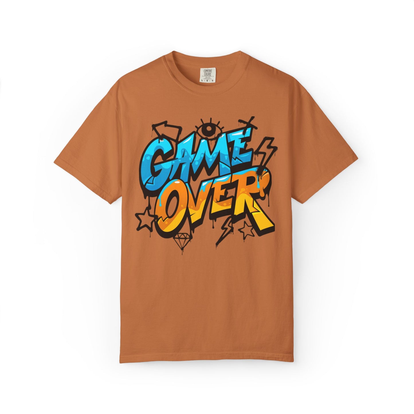 Game Over Unisex Garment-Dyed T-shirt
