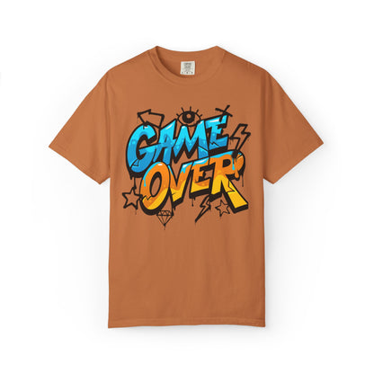Game Over Unisex Garment-Dyed T-shirt
