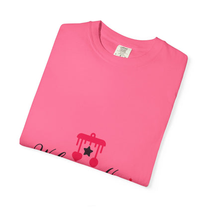 Welcome Home Peaceful Paradise Tee Cherished Space Heartfelt Haven Unisex Heavy Cotton T-Shirt