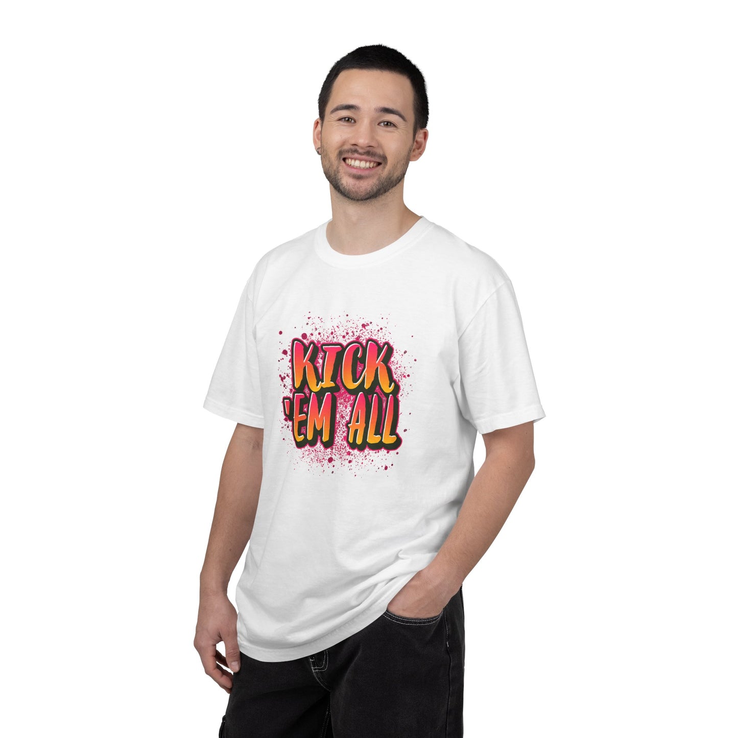 Kick Em All Unisex Heavy Cotton T-Shirt