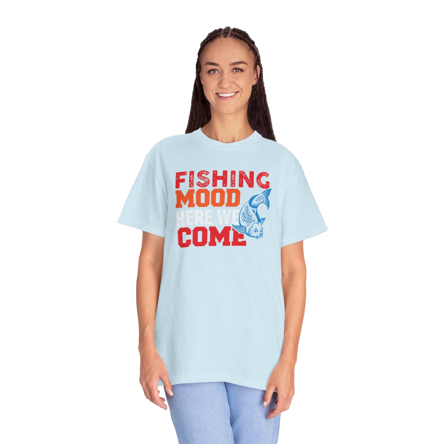 Fishing Mood Fishing Gear Sarcastic Fisherman Fishing Tee Unisex Heavy Cotton T-Shirt
