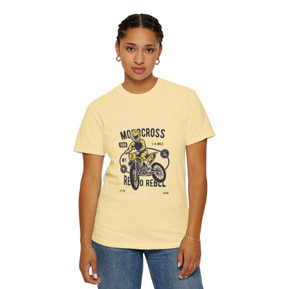 Extreme Champion Epic Trail Exploration Tee Thrill-Seeking Stunt Mastery Downhill Rush Unisex Heavy Cotton T-Shirt