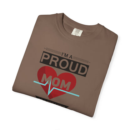 I’m A Proud Mom Clinical Specialist Education Healthcare Job Devoted Trendy Tee Patient Care Medical Unisex Heavy Cotton T-Shirt