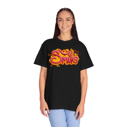 Smile Unisex Garment-Dyed T-shirt