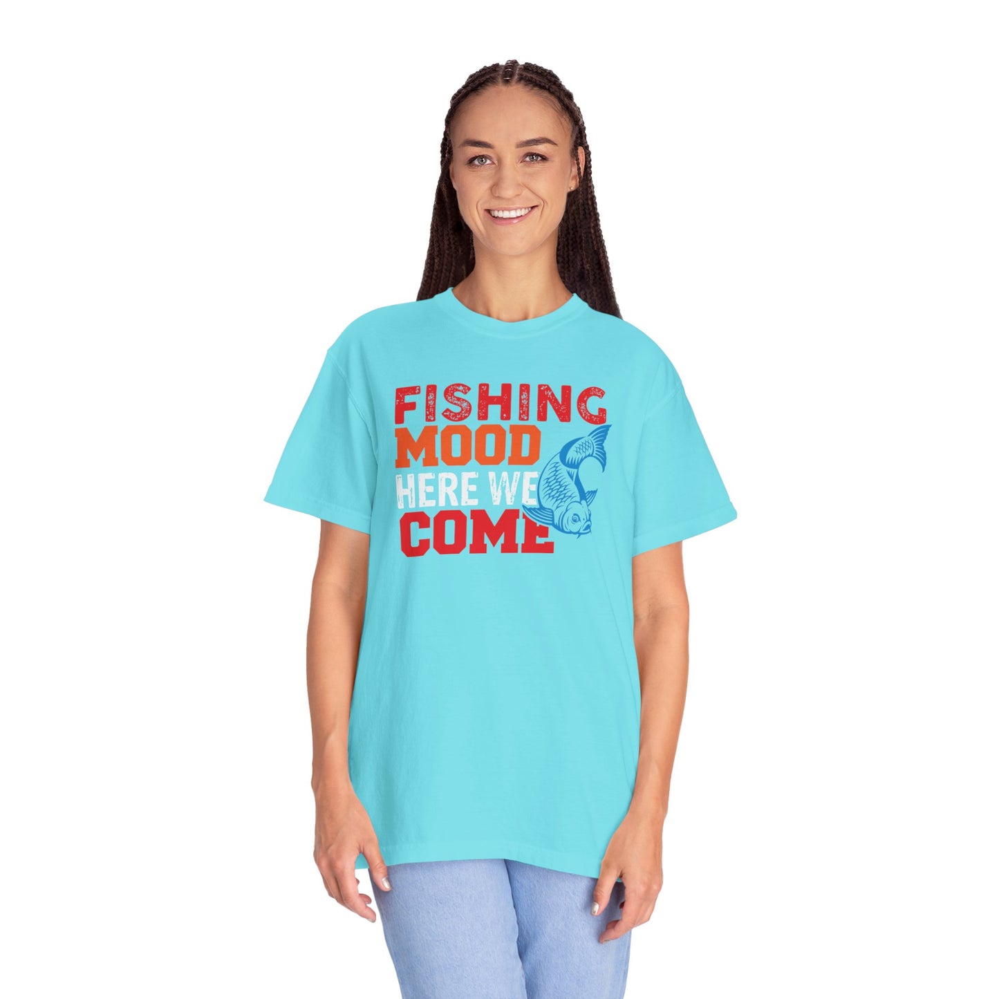 Fishing Mood Fishing Gear Sarcastic Fisherman Fishing Tee Unisex Heavy Cotton T-Shirt