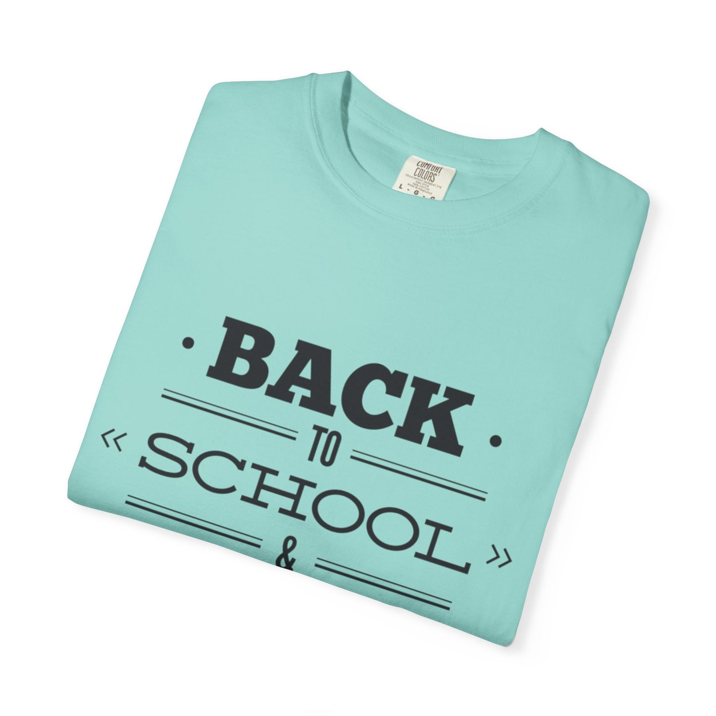 Funny Back To School Looking Cool New Beginning Educational Journey New Classroom Backpack Notebooks Unisex Heavy Cotton T-Shirt