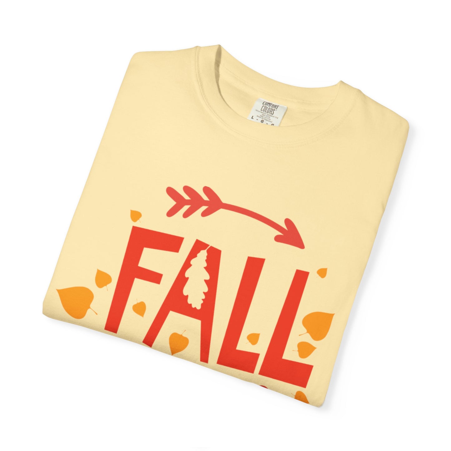 Fall Y’all Breeze Leaves Christmas Tee Jingle Bells Falling Beauty Holiday Spirit Unisex Heavy Cotton T-Shirt
