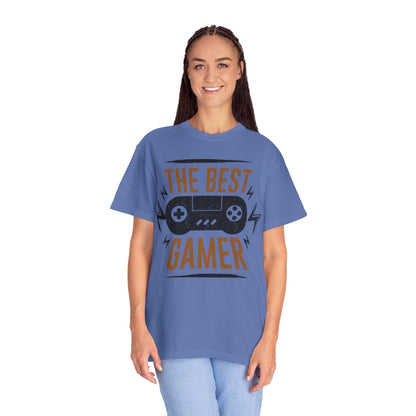 The Best Gamer Warriors Tee Non-Stop Playing Gaming Obsession Unisex Heavy Cotton T-Shirt