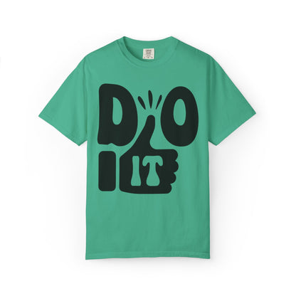 Do It Finding Peace Trendy Tee Overcoming Challenges Stay Positive Trust The Process Unisex Heavy Cotton T-Shirt